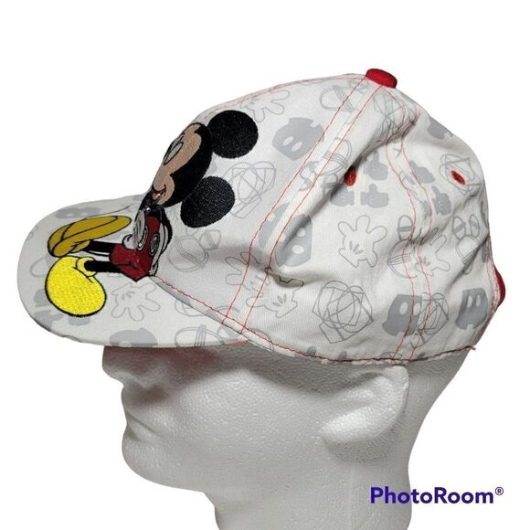 Disney Mickey Mouse Hat Boy Youth Embroidered Snapback Adjustable All Over Print - Picture 3 of 12